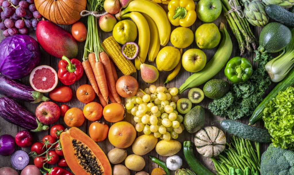 frutas y verduras